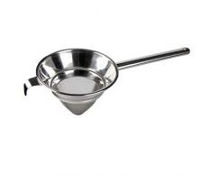 Grunwerg - Colino a maglia fine in acciaio INOX, Acciaio INOX, 18 cm