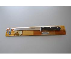 Tramontina Coltello da Pane, Lama in Acciaio Inox, Tecnologia Micoroban, Manico Antibatterico, 18 cm, Brasile