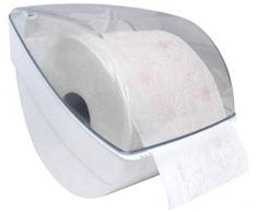 Bama, Bianco, Portarotolo, Carta igenica, Simply, in PVC, 16x14x19 cm