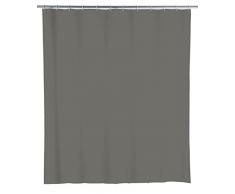 Wenko, Tenda per Doccia, Poliestere, Grigio Topo, 22.8x2.8x37.5 cm