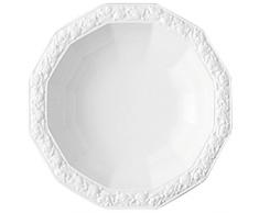 Rosenthal Maria 10430 800001 25821 - Piatto Fondo in Porcellana, Colore: Bianco, Dimensioni: 21 cm, capacitÃ : 1,60 L
