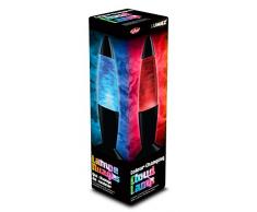 Tobar Lampada a LED a Forma di Nuvola, Nero, con Cambio di Colore, Circa 35 cm di Altezza, Funzionamento a Batteria, Decorazione per la Vostra casa, Multicolore