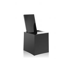 Kartell 5885NN Miss Less Poltrona, Nero