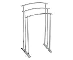 Allibert 1921141 Ovalys - Porta Asciugamani Fisso 3B Cromato