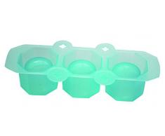 Fackelmann Forma Bicchierini di Ghiaccio in Silicone, Multicolore, NC