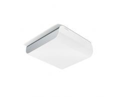 Steinel - Lampada da soffitto con sensore RS LED M2, per interni, con LED da 11 Watt e 560 lm, lampada da parete con sensore di movimento ad alta frequenza, rilevazione a 360Â° e max. 1-6 m di portata, lampada di design ideale