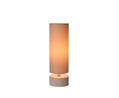 Lucide Lampada da Tavolo E14, 40 W, Crema, ø 11 cm x 35 cm