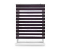 Blindecor Lira Tenda a Rullo in Doppio Strato Notte e Giorno, PVC, Viola, 100 X 250 cm