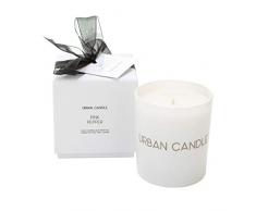 Urban Candle Pink Pepper Signature Candela in Vetro, Bianco, 230 g