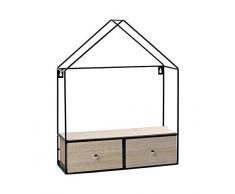 BigBuy Home 111997, cassettiera a 2 cassetti, Multicolore, Taglia Unica