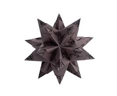 Folia, Set per Stella Fai da Te Bascetta, di Colore Blu, codice Articolo 836/3030, Cartone, Marrone, 9,5 x 9,5 cm