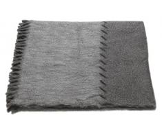 Bolzan Letti Van Gogh Plaid, Lana, Grigio, Singolo, 130x200x2 cm