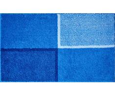 Grund Diviso Tappeto per Il Bagno, Poliacrilico Supersoft, Blu, 70x120 cm