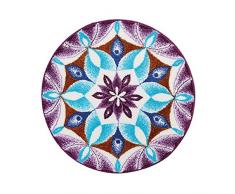 Grund Gratitude Tappeto per Il Bagno, Poliacrilico Supersoft, Viola, 60 cm