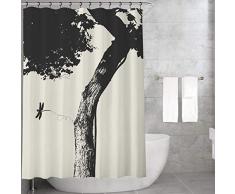 Bonamaison Tende da Doccia, Poliestere, Multicolore, 155x220 cm