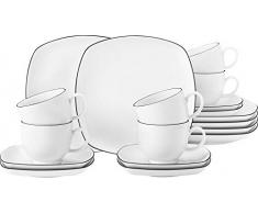 Seltmann Weiden 001.750860 Lido - Servizio da tavola in porcellana dura