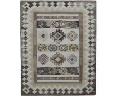 Bakero Kilim Natural 32464 - Coperta in lana, 120 x 180 cm