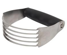 Dexam Frullatore per Pasticceria, Impugnatura Morbida, Acciaio Inossidabile, Argento, 11.5x11x4.5 cm