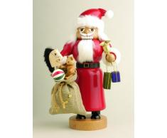 KWO Olbernhau, Statuetta Babbo Natale, Multicolore (Mehrfarbig)