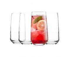 Mason Cash 0041.385Â Ravenhead MajesticÂ âÂ Set di 4Â bicchieri da vino rosso Set da 4 bicchieri highball 38 cl Trasparente