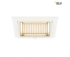 SLV Alamea plafoniera lampada da incasso, alluminio, Bianco