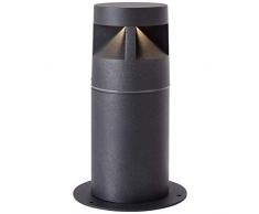 AEG - Lampada da terra in alluminio, 8,5 W, colore: Antracite
