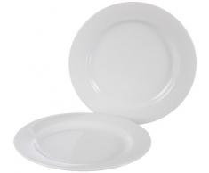 KAHLA 57E148A72605C - Pronto, 2 Piatti da Portata, Colore: Bianco