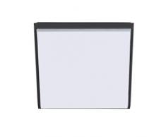 Vivida - Smart Plafoniera Quadrata Led In Antracite 240Mm