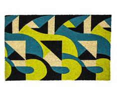 Entryways - Zerbino in Fibra di Cocco, Motivo: Victoria And Albert Museum Art Deco, Coro, Multi, 60 x 90