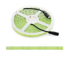 Greenice | Striscia LED Fluo 12VDC 60Xsmd5630 70W IP65 5MÂ | Verde