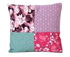 Max Winzer 989154442422359, Cuscino Decorativo, Stile Patchwork, 40 x 40 cm, Multicolore (Mehrfarbig)