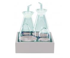 MEPRA Oliere Completo Oliera Spargisale, Bianco, Legno