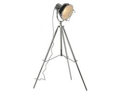 Premier PREM-2501852 Lampada da Terra, Metallo, Nero