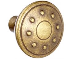 Schwinn 22276 - Pomello per Mobile in zama, Diametro 28 mm, Effetto Ottone Brunito