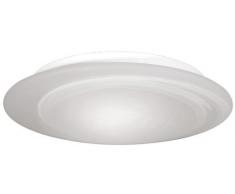Honsel Leuchten 84713 - Lampada da soffitto in vetro alabastrino bianco