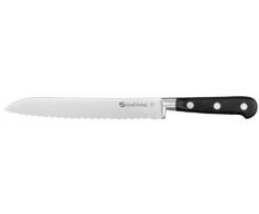 Sanelli Ambrogio Chef Coltello Pane, 20 cm, Acciaio Inox, Grigio