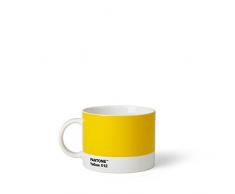 Copenhagen design Pantone Tazza di tè, Porcellana, Giallo (Yellow 012), 475 ml