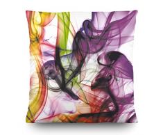 AG Design CN 3601 Cuscino Decorativo con Copertina, Tessuto, Multicolore, 45 x 45