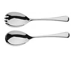 Arthur Price Of England, 2 Pezzi, Acciaio Inox 18/10 Cucchiaio e forchetta, Colore: Argento