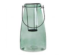 Dcasa Candel Cristallo Giochi Soffitto-Candelabro e Portacandele Decorazione della Casa Unisex Adulto, Verde (Verde) Unica