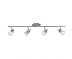Brilliant g38832/13Â a + +, lampade da soffitto, Metallo, 3Â W, attacco GU10, Ferro, 19Â x 84Â x 14.5Â cm