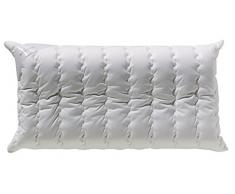 Billerbeck Cuscino cervicale S20Â Style 040Â x 080Â cm, Bianco, 040x080 cm