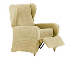 Eysa Aquiles Copripoltrona Elastico Relax, Poliestere-Cotone, Beige, 37x29x5 cm