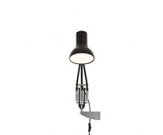Anglepoise Type 75 Lampada da Terra, Mounted, E14, 15 watts, Nero