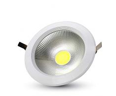 Faretto LED da Incasso Rotondo 30W Cob