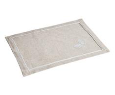 Il giardino delle cicale opalina Set di tavolo, Poliestere, bianco, 28.5 x 44 cm
