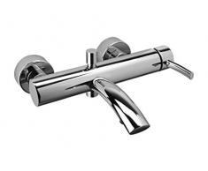 Bisk Chroma De Luxe-Rubinetto Miscelatore a Leva Singola per Vasca da Bagno, cromata, 25 x 18 x 8 cm
