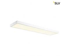 SLV Panel 1200x300mm LED Indoor Lampada da soffitto, 4000K, Bianco Lampada, Alluminio, 45 W