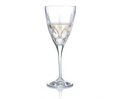 RCR - Bicchieri in Cristallo Chic Luxion da Vino, da Whisky e da Champagne, in Vetro, 280 ml
