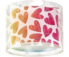 Dalber Cuore Lampada per bambini, Multicolore